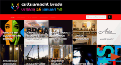 Desktop Screenshot of cultuurnachtbreda.nl