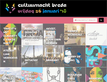 Tablet Screenshot of cultuurnachtbreda.nl